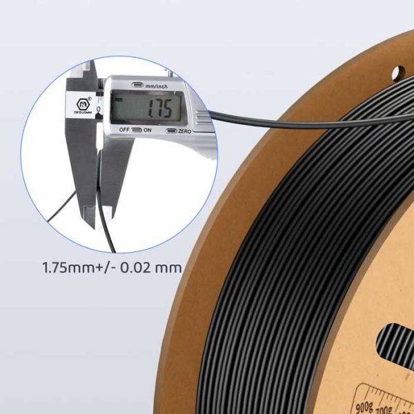 Elegoo Black PLA Plus Filament 1.75mm