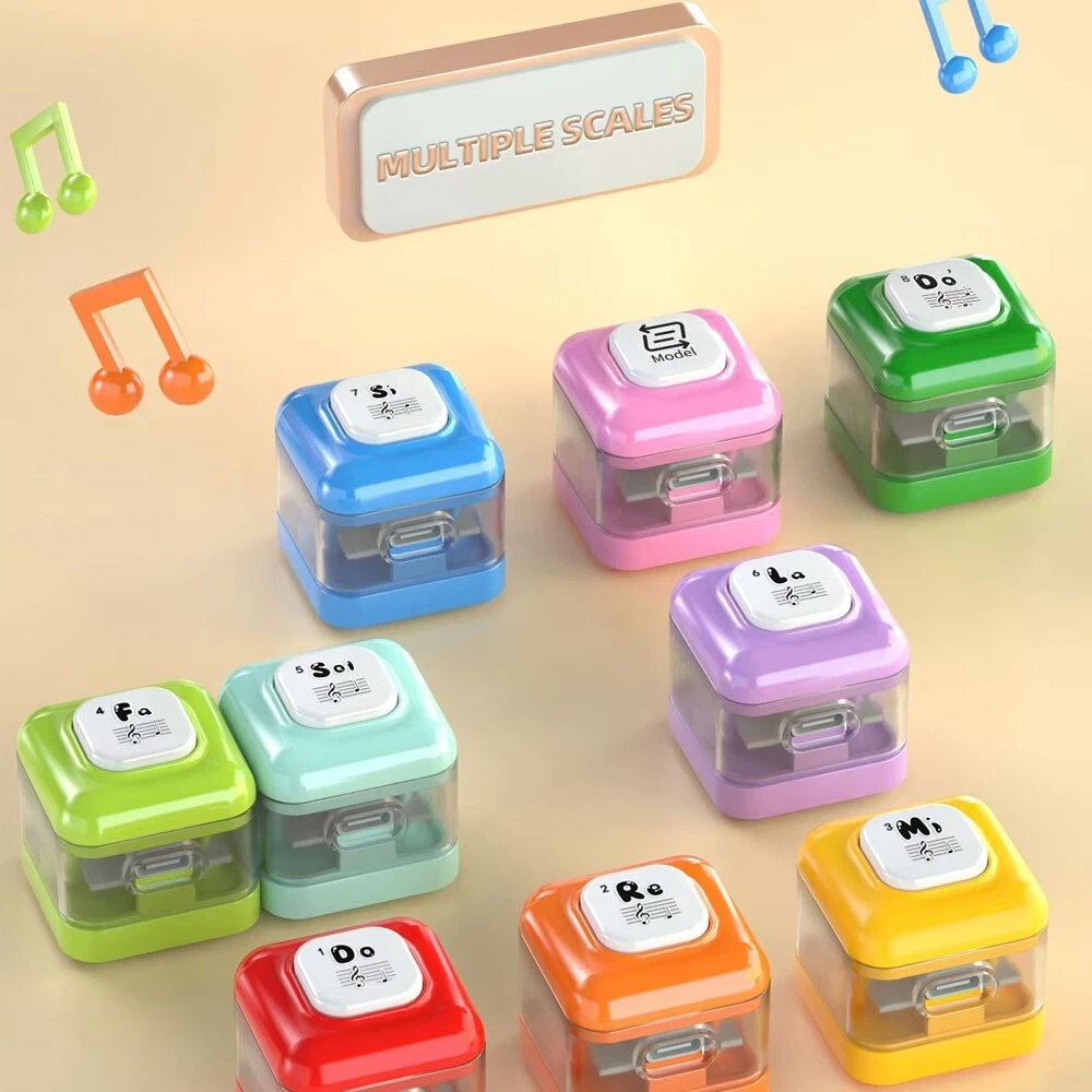 Musical building block toy